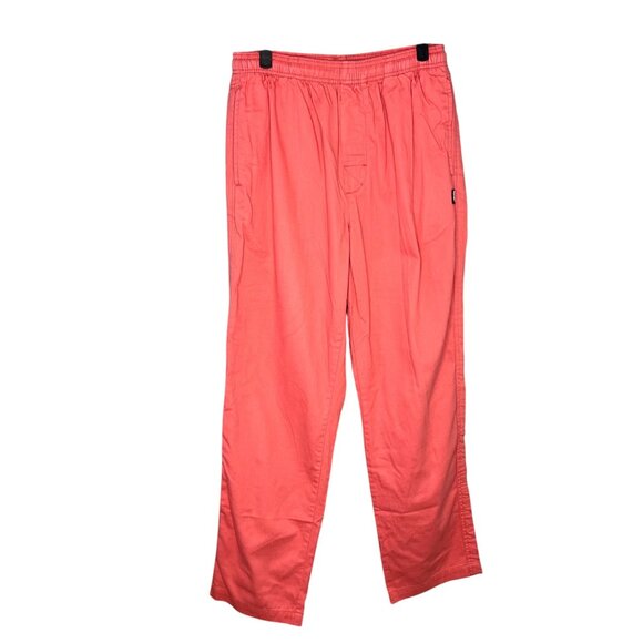 Stussy OG Brushed Beach Pant Mens Size S Pink Pull On Streetwear‎ NWT